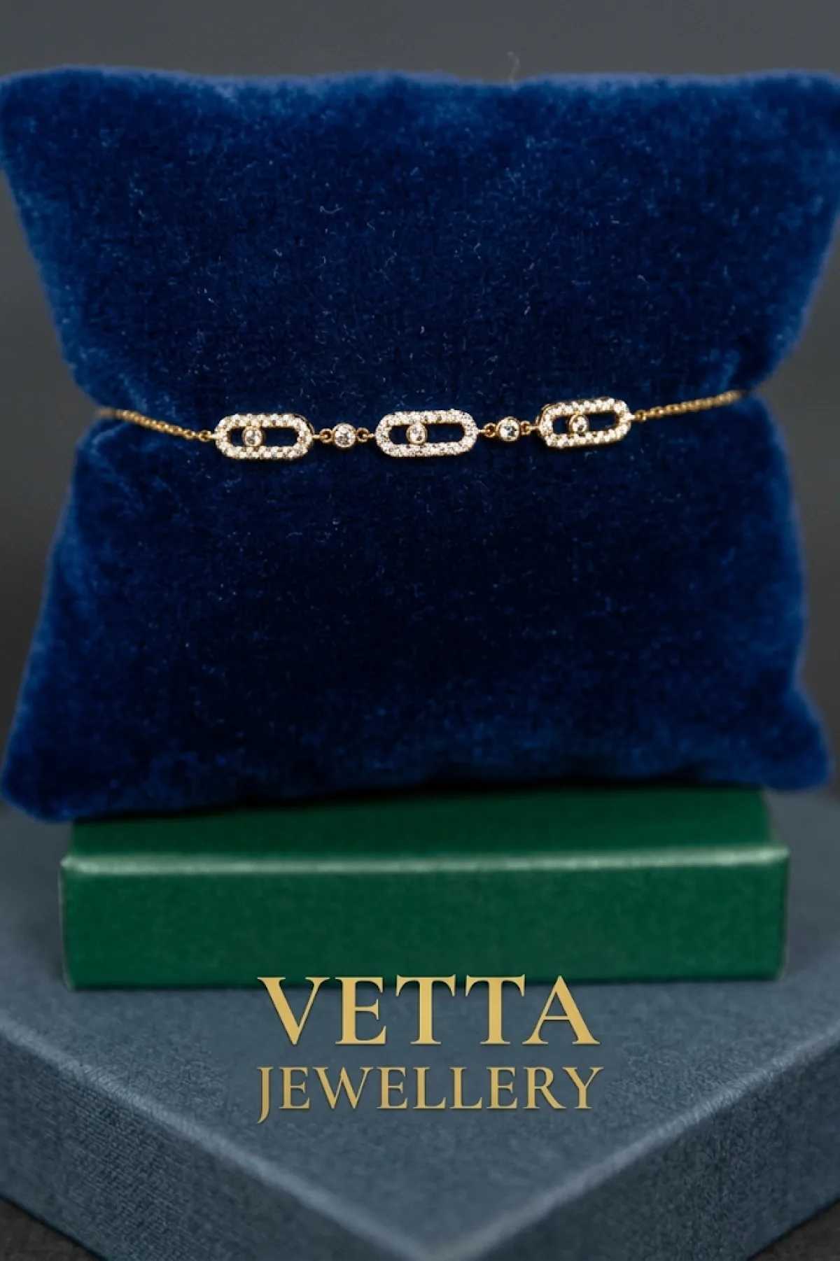 Браслет женский VETTA HJ577, золото 585 пробы