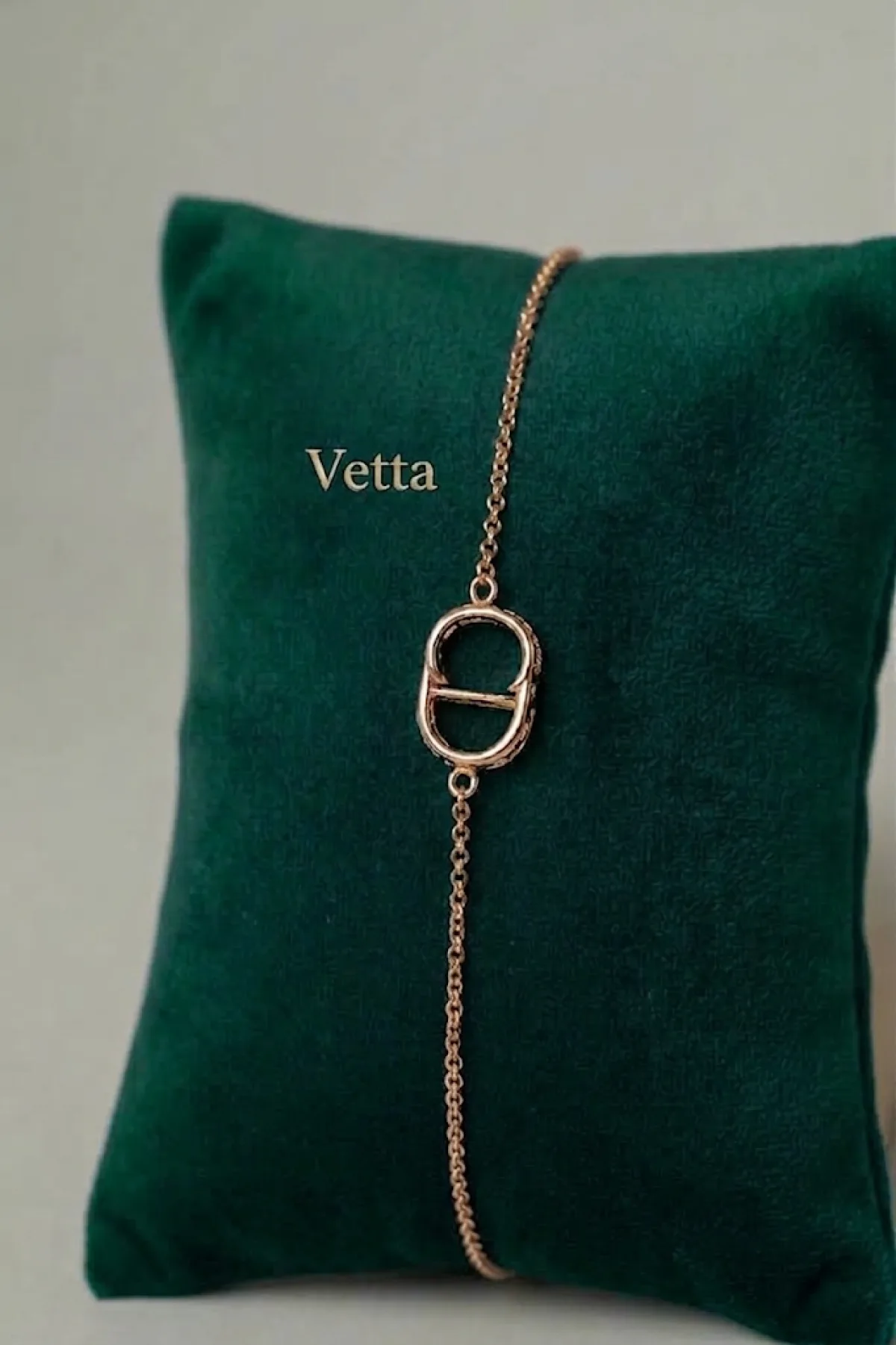 Браслет женский VETTA HJ670-1, золото 585 пробы, 1.01 г