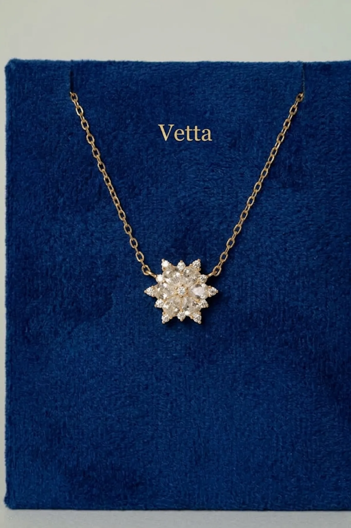 Колье женское VETTA HJ672-1, серебро 925 пробы, 2.73 г