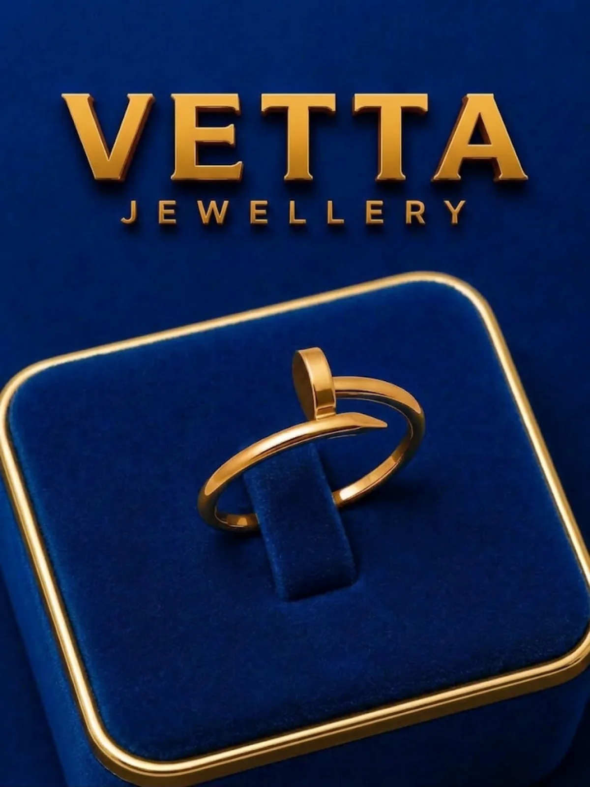 Кольцо женское VETTA HJ625-1, золото 585 пробы, 1.16 г