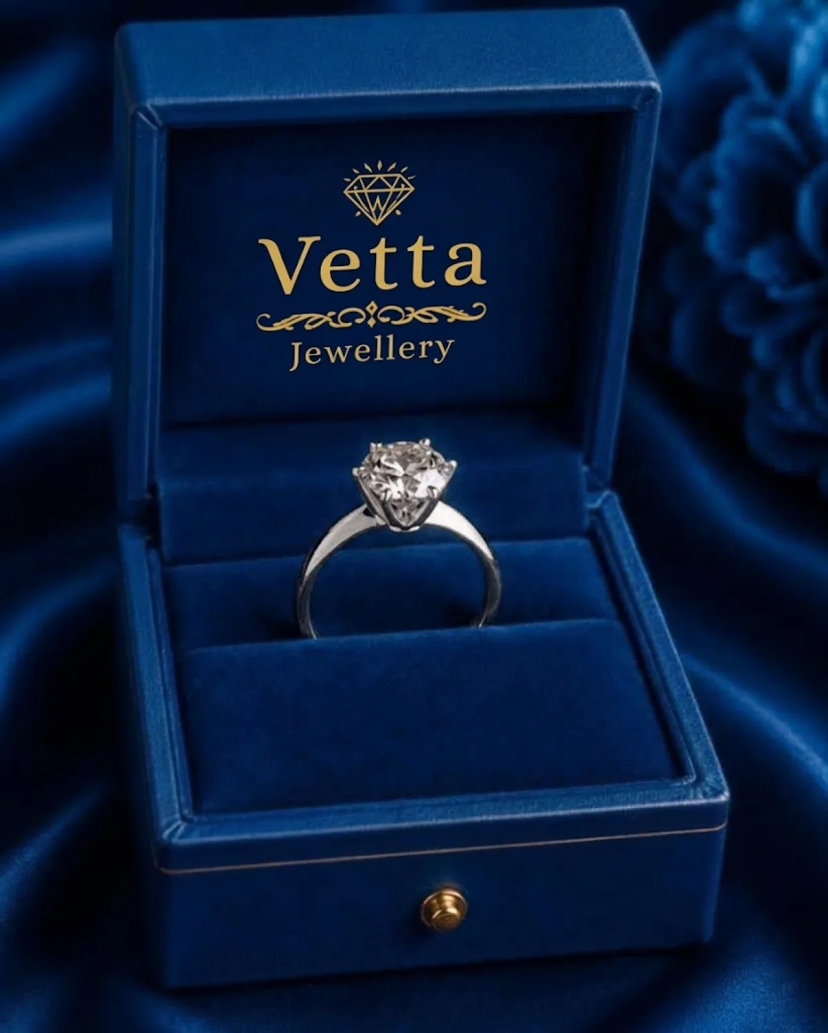 Кольцо женское VETTA HJ860, серебро 925 пробы, 3.00 г
