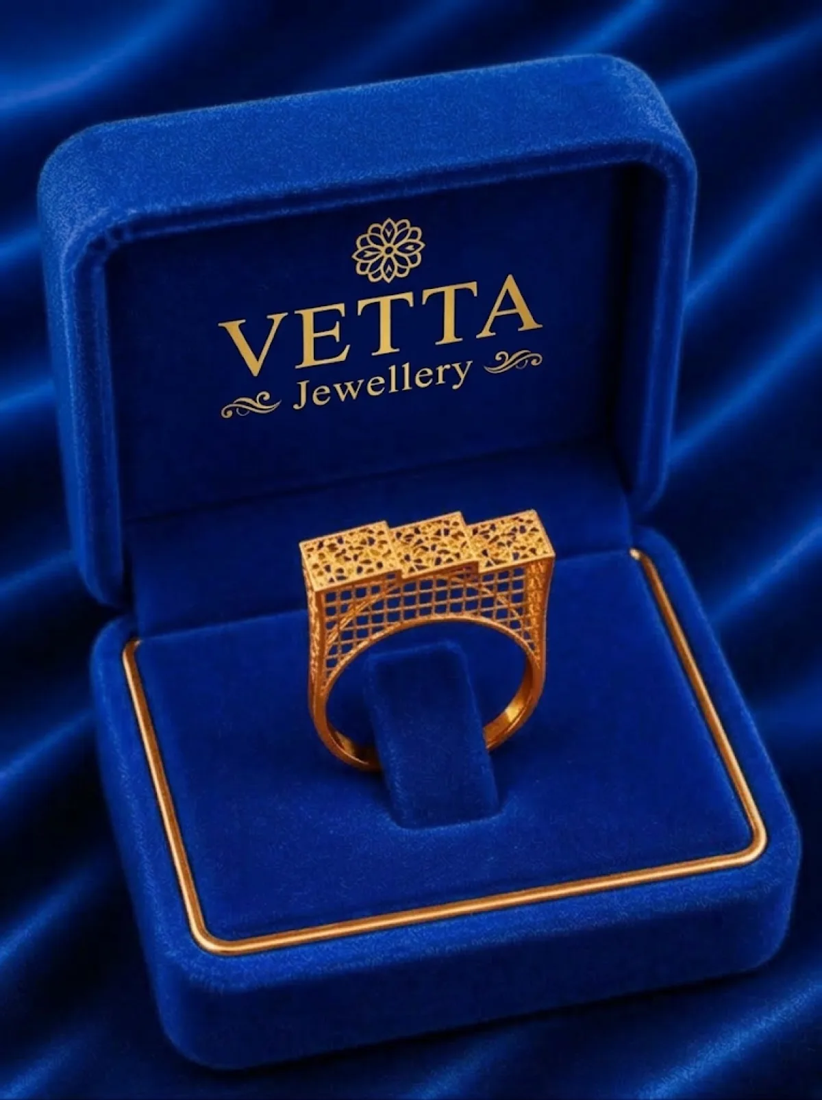 Кольцо женское VETTA HJ893, золото 585 пробы, 0.90 г