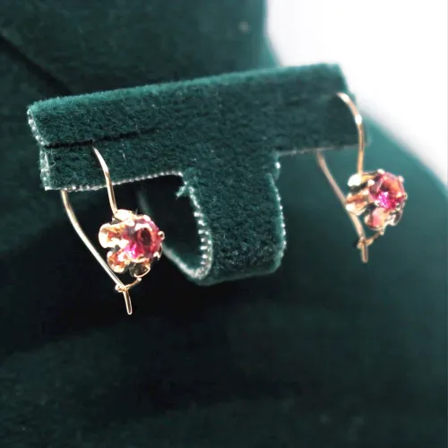 Qadın üçün qızıl sırğa Vetta Jewellery 599, 585 əyar