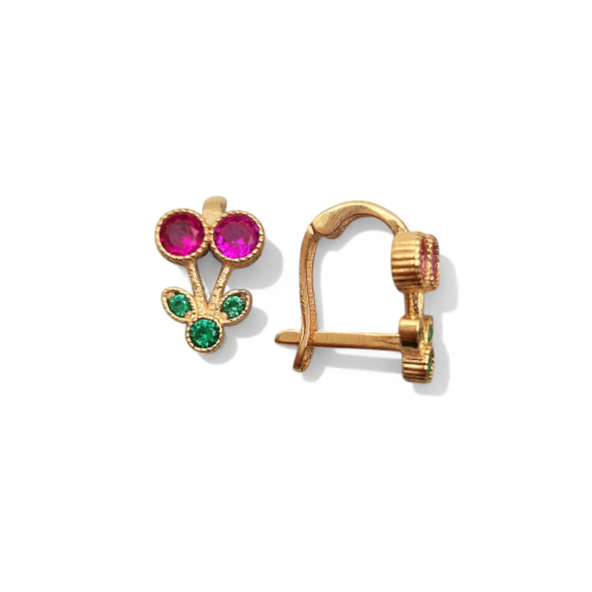 Uşaq üçün qızıl sırğa Vetta Jewellery 685, 585 əyar