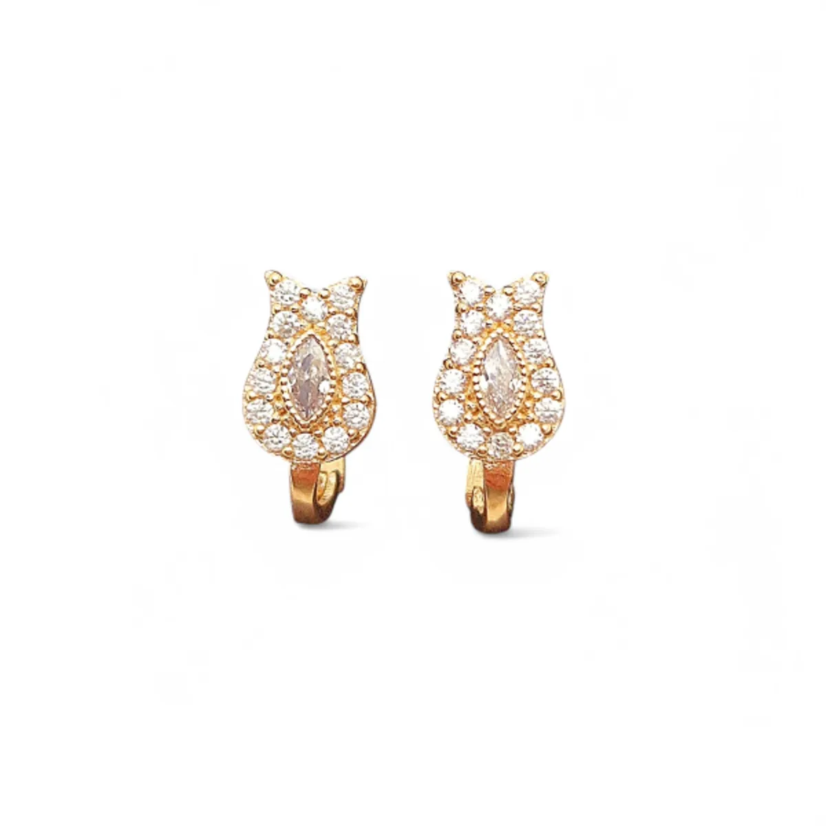 Uşaq üçün qızıl sırğa Vetta Jewellery 691, 585 əyar