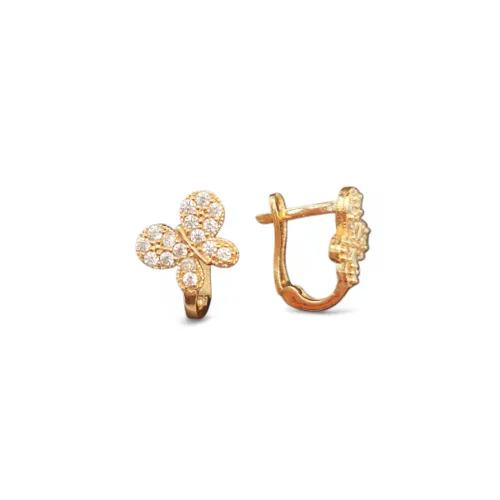 Uşaq üçün qızıl sırğa Vetta Jewellery 695, 585 əyar