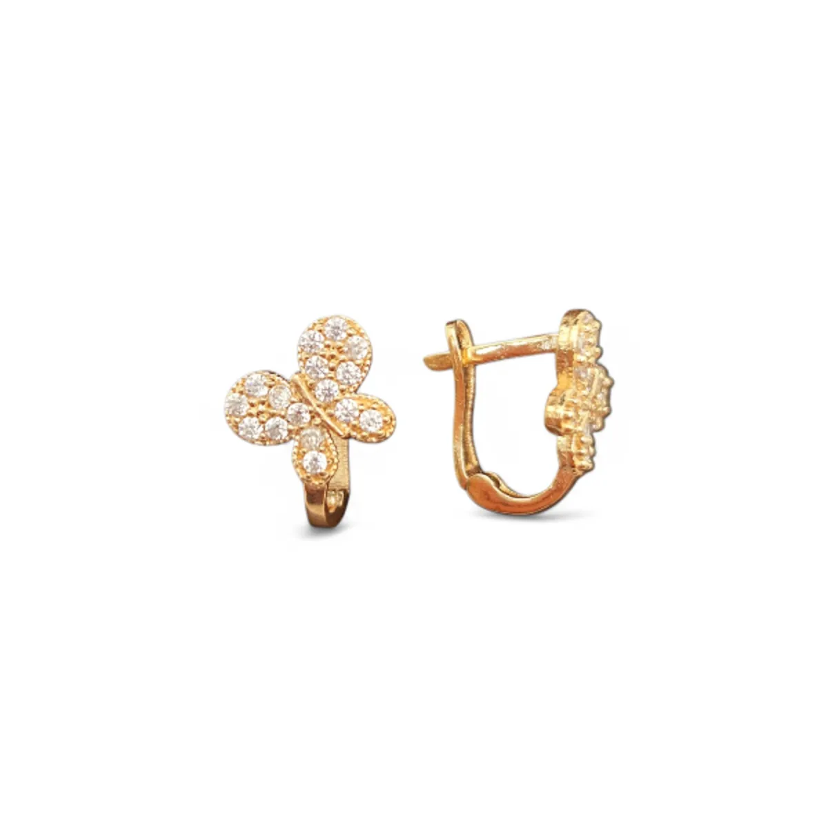 Uşaq üçün qızıl sırğa Vetta Jewellery 695, 585 əyar