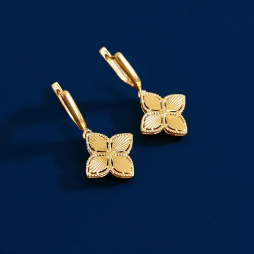Qadın üçün qızıl sırğa Vetta Jewellery 699, 585 əyar