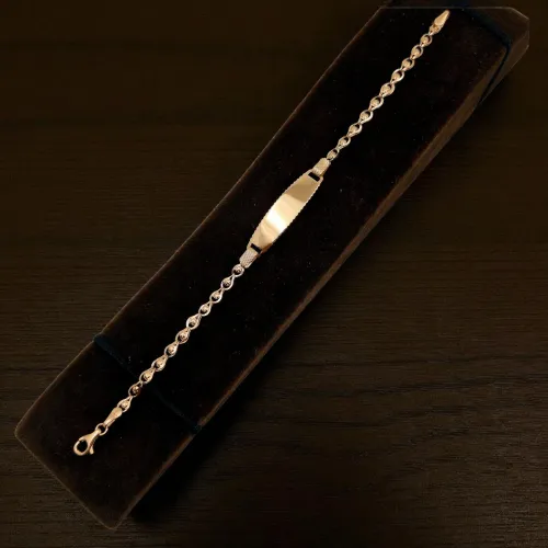 Uşaq üçün qızıl qolbaq Vetta Jewellery 10146, 585 əyar