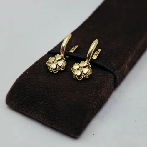 Qadın üçün qızıl sırğa Vetta Jewellery 10176, 585 əyar