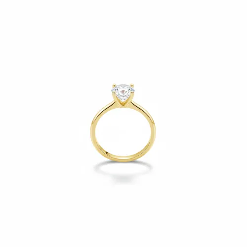 Qadın üçün qızıl möhür üzük Vetta Jewellery 10292, 585 əyar