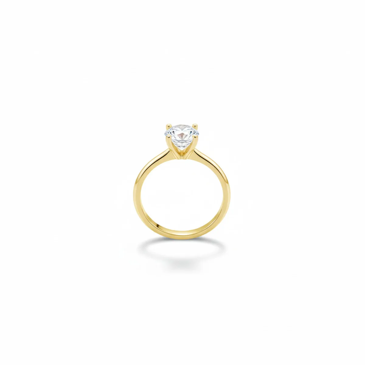 Qadın üçün qızıl möhür üzük Vetta Jewellery 10292, 585 əyar