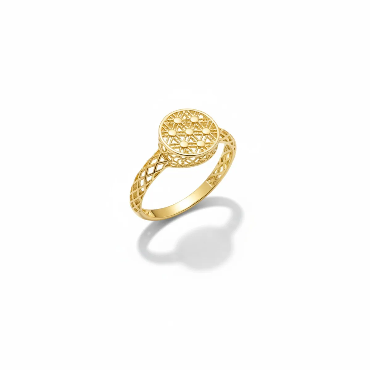 Qadın üçün qızıl üzük Vetta Jewellery 10309, 585 əyar