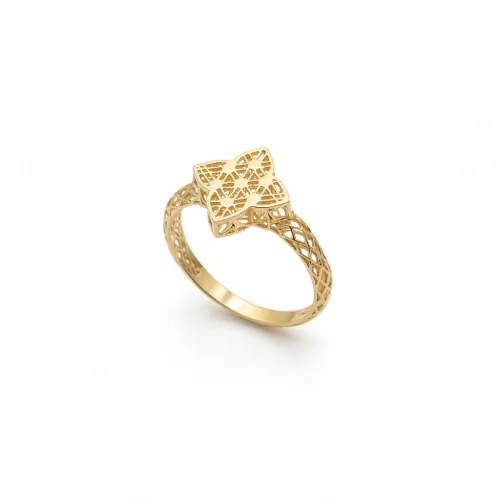 Qadın üçün qızıl üzük Vetta Jewellery 10311, 585 əyar