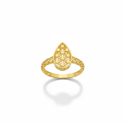 Qadın üçün qızıl üzük Vetta Jewellery 10312, 585 əyar