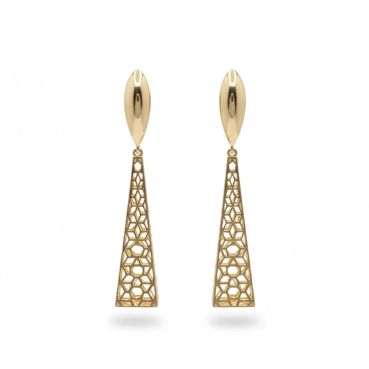 Qadın üçün qızıl sırğa Vetta Jewellery 10315, 585 əyar