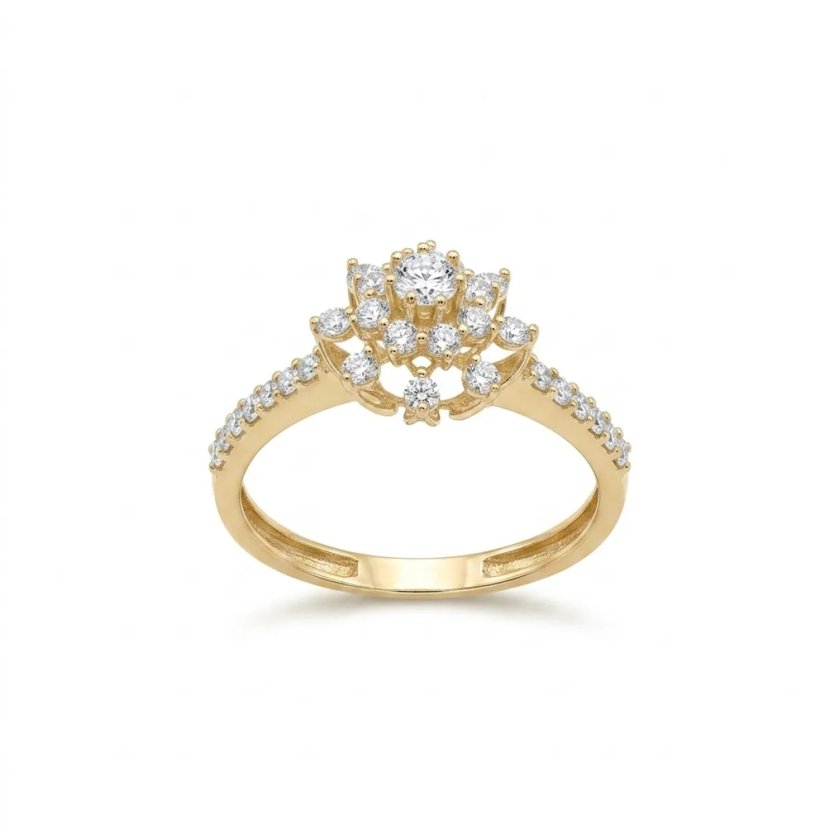 Qadın üçün qızıl üzük Vetta Jewellery 10424, 585 əyar