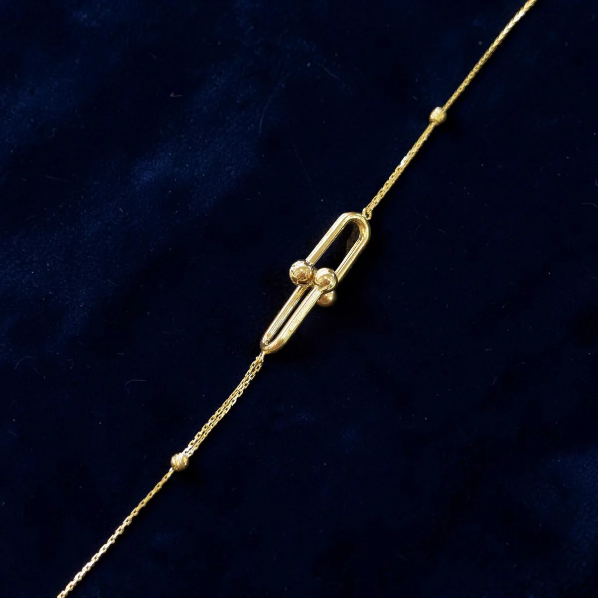 Qadın üçün qızıl qolbaq Vetta Jewellery 10436, 585 əyar