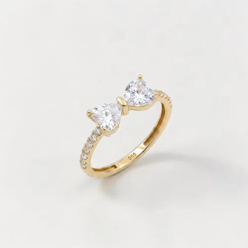 Qadın üçün qızıl üzük Vetta Jewellery 10450, 585 əyar
