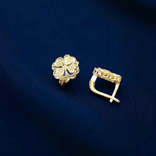 Qızıl sırğa Vetta Jewellery 10019, 585 əyar