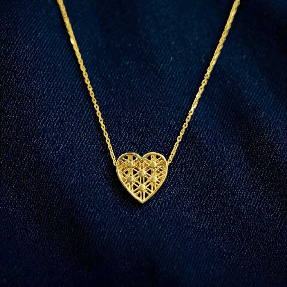 Qadın üçün qızıl boyunbağı Vetta Jewellery 10024, 585 əyar