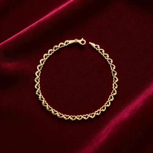 Qızıl qolbaq Vetta Jewellery 644S, 585 əyar