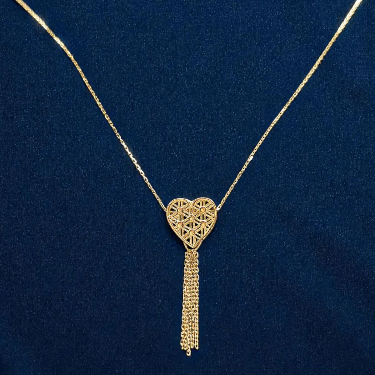 Qadın üçün qızıl boyunbağı Vetta Jewellery 10129, 585 əyar