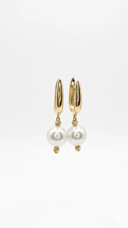 Qadın üçün qızıl sırğa Vetta Jewellery 10348, 585 əyar