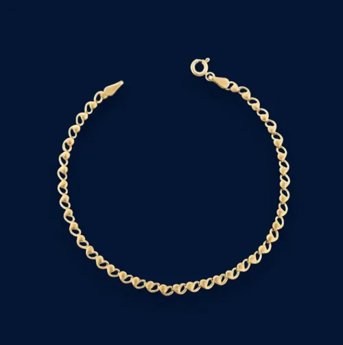 Qadın üçün qızıl qolbaq Vetta Jewellery 10371, 585 əyar
