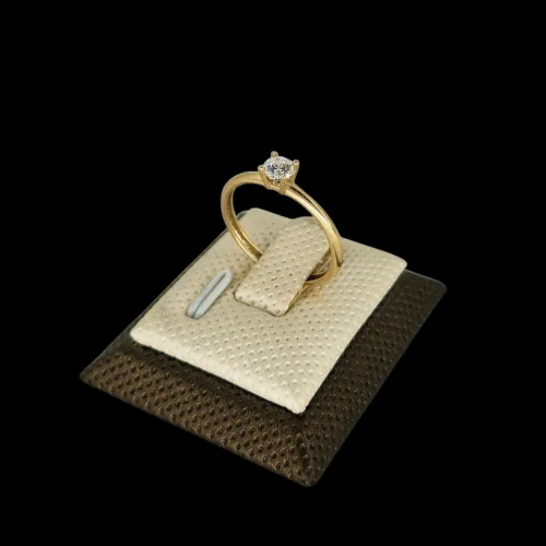 Qadın üçün qızıl möhür üzük Vetta Jewellery 10411, 585 əyar
