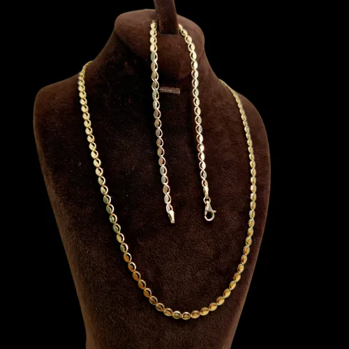 Qızıl zərgərlik dəsti Vetta Jewellery 10473, 585 əyar