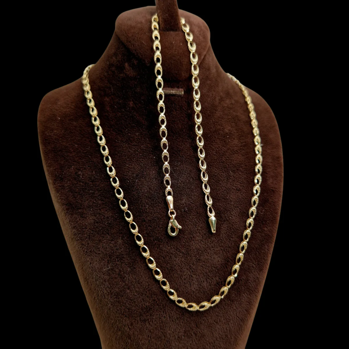 Qızıl zərgərlik dəsti Vetta Jewellery 10474, 585 əyar