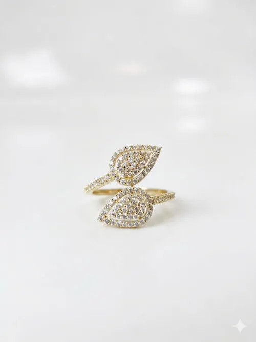 Qadın üçün qızıl üzük Vetta Jewellery 10478, 585 əyar