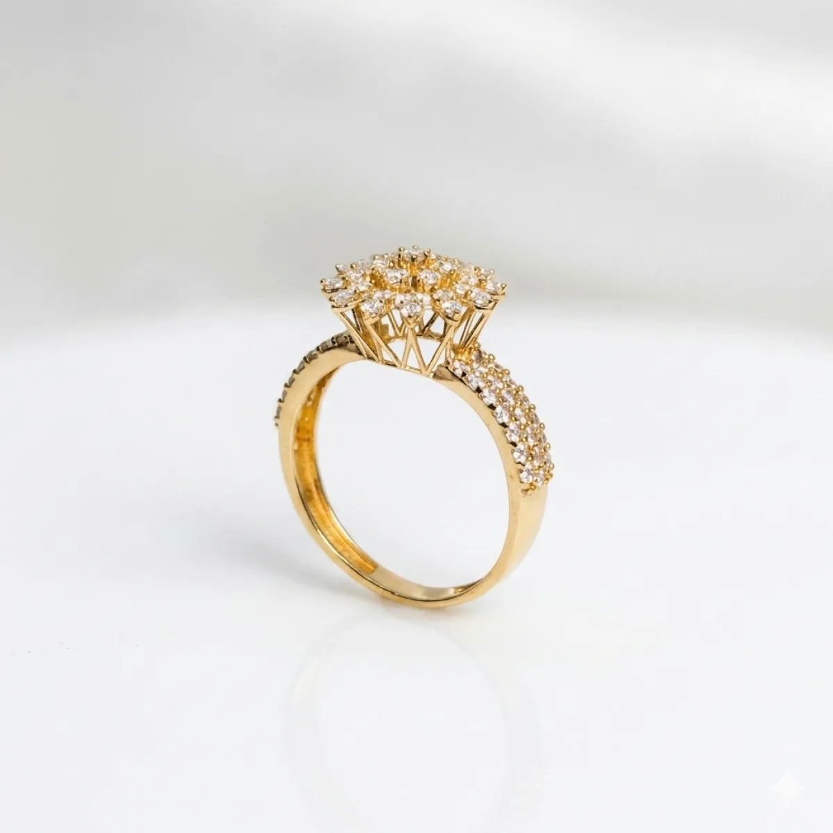 Qadın üçün qızıl üzük Vetta Jewellery 10480, 585 əyar