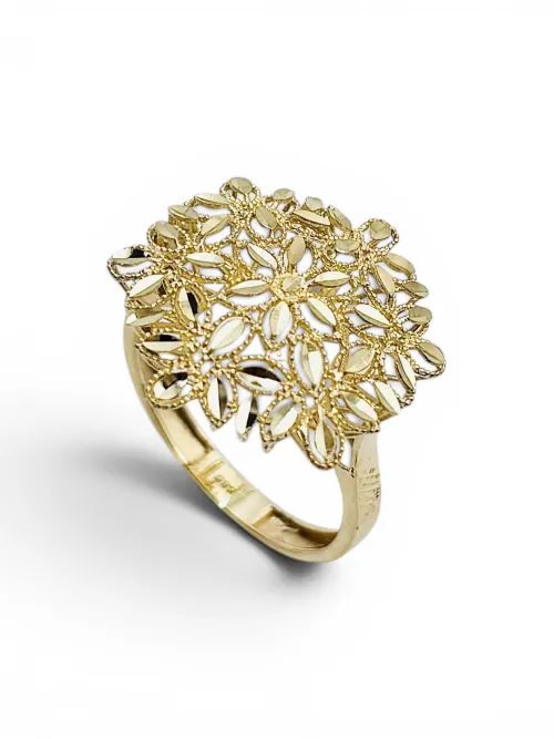 Qadın üçün qızıl üzük Vetta Jewellery 10486, 585 əyar