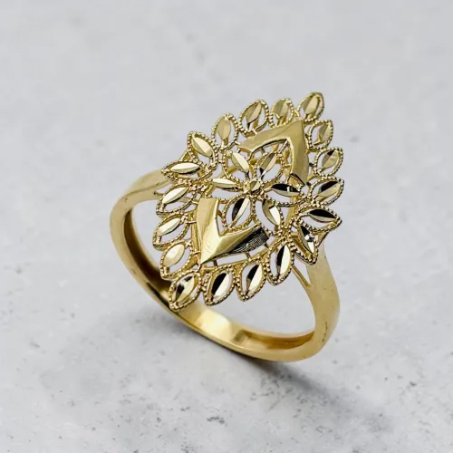 Qadın üçün qızıl üzük Vetta Jewellery 10487, 585 əyar