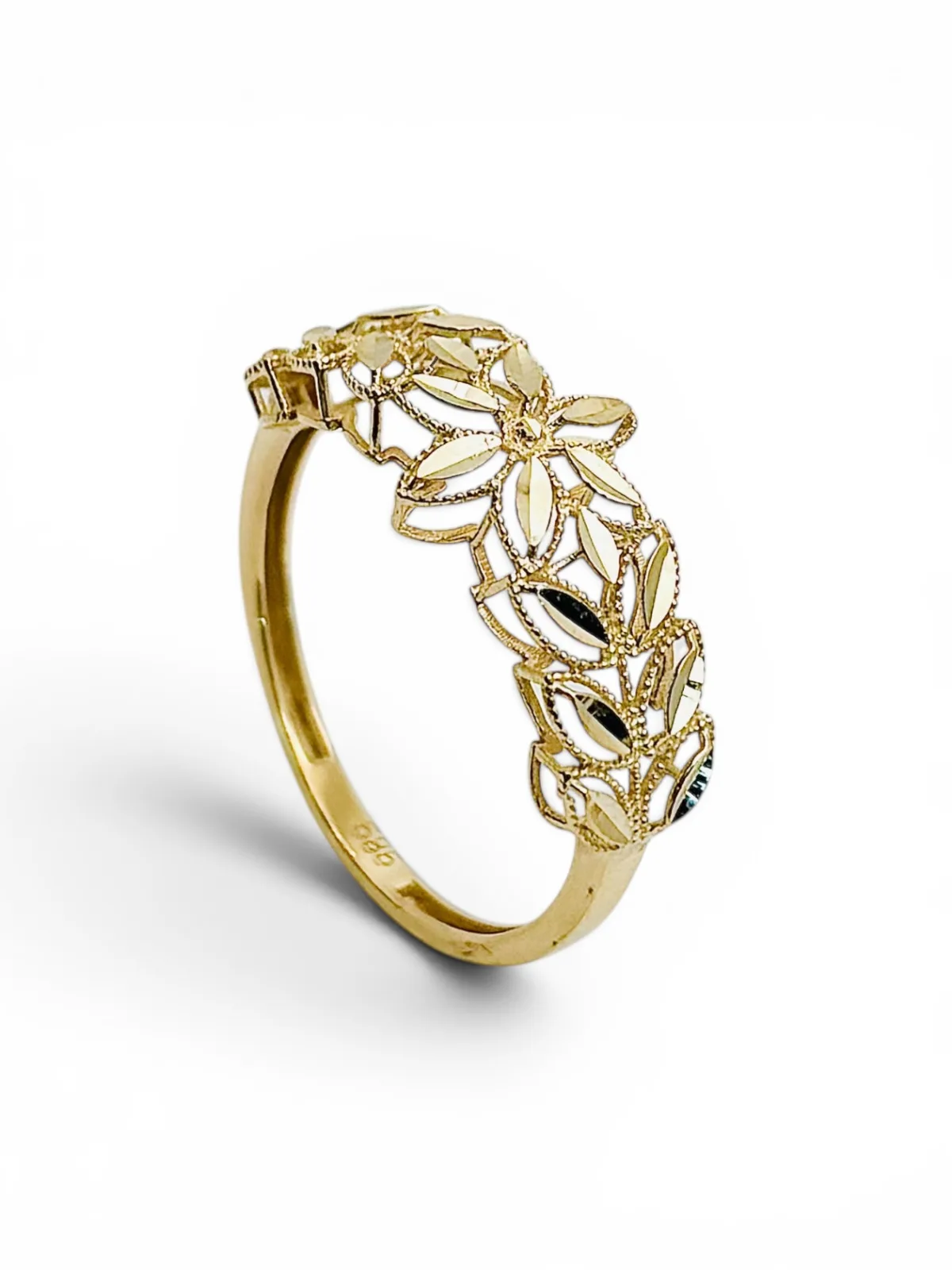 Qadın üçün qızıl üzük Vetta Jewellery 10491, 585 əyar
