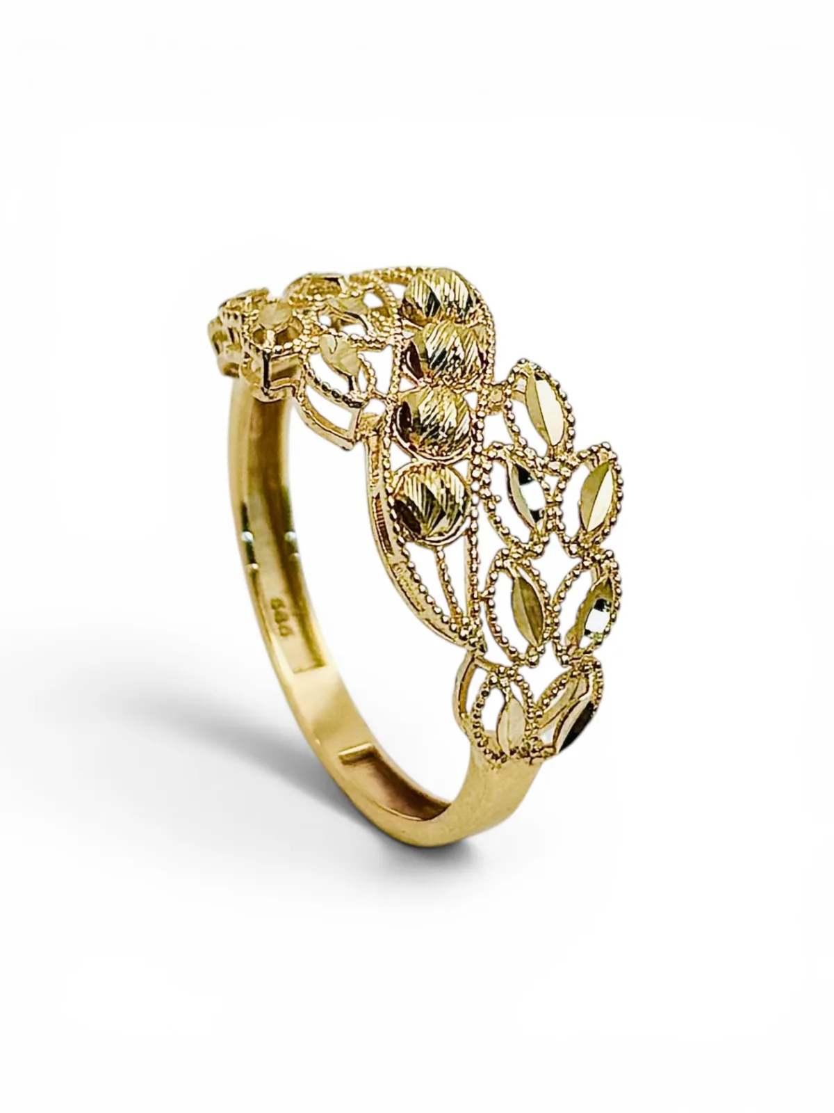 Qadın üçün qızıl üzük Vetta Jewellery 10492, 585 əyar