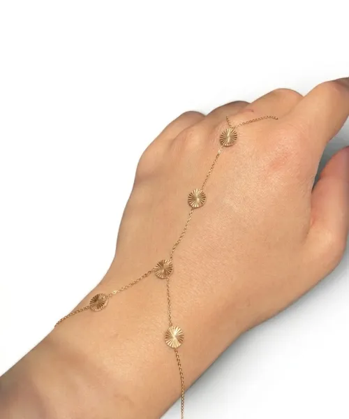 Qızıl qolbaq Vetta Jewellery 10504, 585 əyar