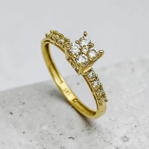 Qadın üçün qızıl üzük Vetta Jewellery 10514, 585 əyar