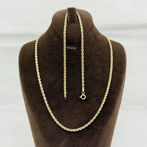 Qızıl zərgərlik dəsti Vetta Jewellery 10528, 585 əyar