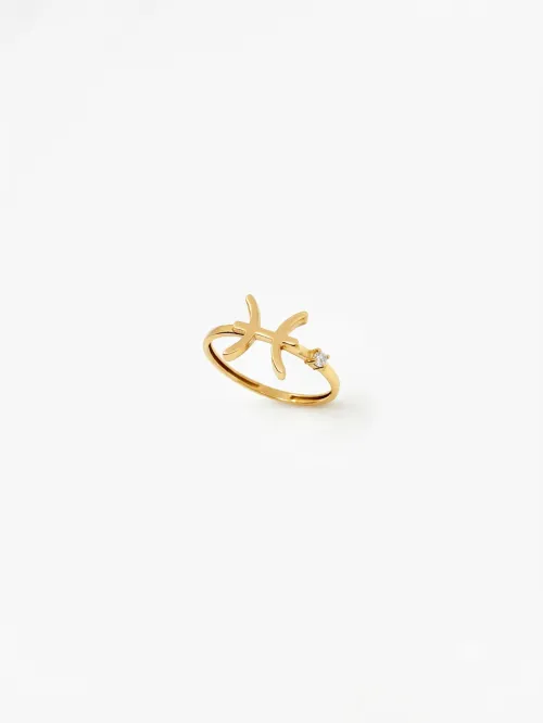Qadın üçün qızıl üzük Vetta Jewellery 10580, 585 əyar