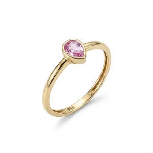 Qadın üçün qızıl üzük Vetta Jewellery 10598, 585 əyar