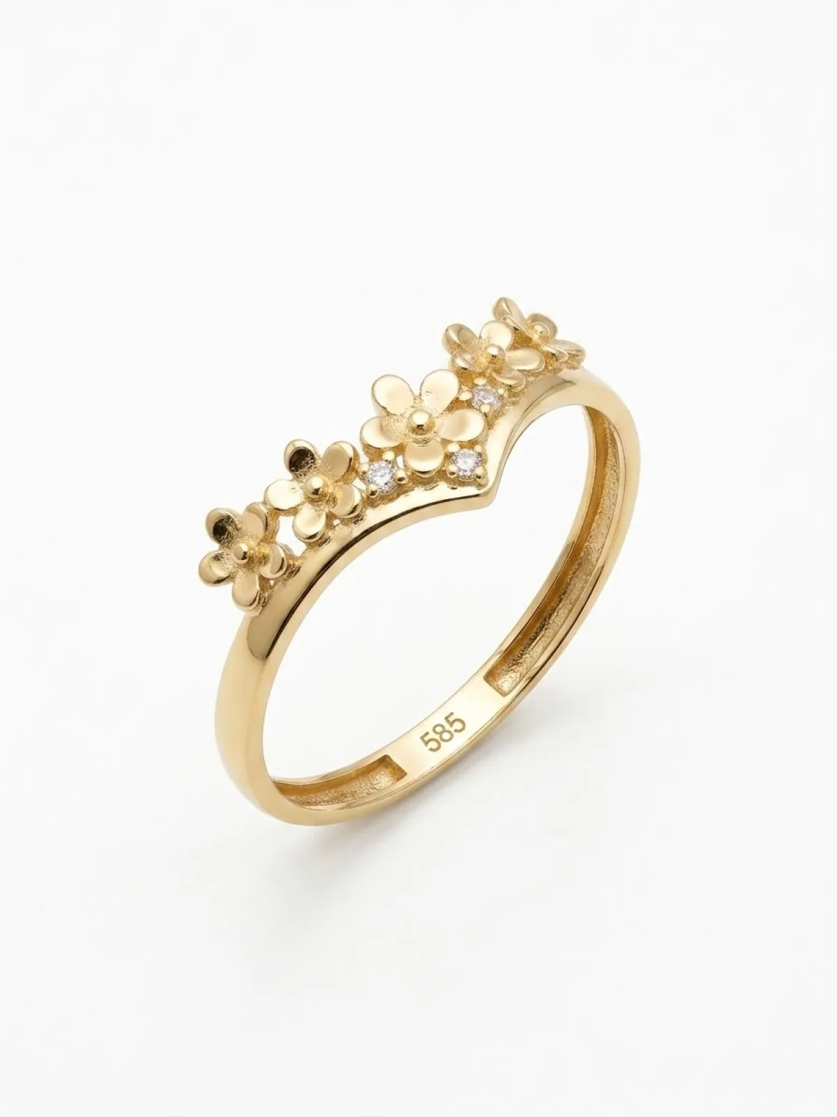 Qadın üçün qızıl üzük Vetta Jewellery 10621, 585 əyar