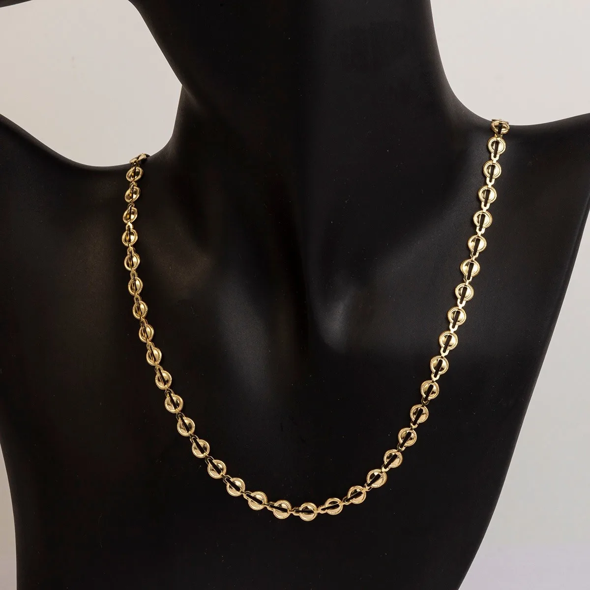 Qadın üçün qızıl boyunbağı Vetta Jewellery 592_SARI, 585 əyar