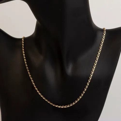 Qadın üçün qızıl boyunbağı Vetta Jewellery 595_SARI, 585 əyar