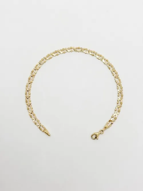 Qadın üçün qızıl qolbaq Vetta Jewellery 10614, 585 əyar