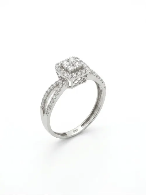 Qadın üçün qızıl üzük Vetta Jewellery 10616, 585 əyar